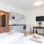 Vybavení apartmánů - Penzion Zličín